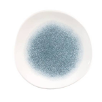 Churchill - Raku Topaz Blue Organic Round Plate 21CM Set Of 12