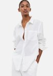 Linen-blend Shirt - White