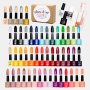 High-quality Uv/led Glam Gel Nail Polish Salon Starter Kit -54 Pieces