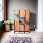 Urban Luxe Wooden Bookshelf