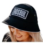 Cap Black white Bucket Hat Bosbul
