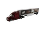 Die-cast Masters – 1:50 Cat Peterbilt 579 Day Cab With Cat Mural Trailer