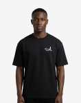 Signature A Boxy Black T-Shirt - XXL Black