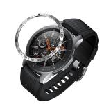 Dial Steel Protective Frame For Galaxy Watch 46MM White + Black