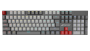 Zeropro Light Grey 104 Key 100% Mechanical Keyboard