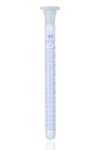 Hirschmann Laborger Te Test Tube 20.0 1 Ml Ns Ground Pe Plug Blue Graduated - At A Discount