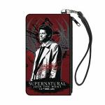 Buckle-down Women's Standard Zip Wallet Supernatural Small 6.5" X 3.5