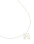 Waterproof Stainless Steel Large Bubble Letter M Necklace