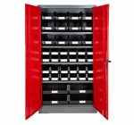 Red Door Linbin Storage Bin Cabinet Kit