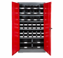Red Door Linbin Storage Bin Cabinet Kit