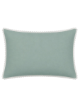 2 Pack Scalloped Standard Pillowcase - 45 X 70 Cm Blue
