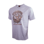 Mens Barbed Kudu Tee - Grey - 5XL