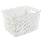Forma Formosa Rattan Basket Large White