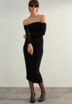 Super Midi Sweater Dress - Black