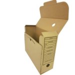 Archive Document Container Boxes Foolscap 29 X 38 X 10.5 Cm Pack Of 50 ARC002B