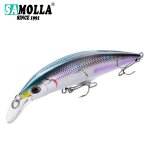 Sinking Minnow Fishing Lure 45G 12CM Bass Hard Baits Isca Artificial Peche En Mer Trolling Tackle For Seabass Perch Fish Leurre