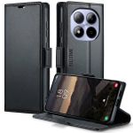 Retro Flip Case Compatible With Redmi Note 15 Pro 4G Leather Wallet Cover