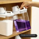 1PC Washing Powder Storage Box Household Large-capacity Soap Plastic Bucket Container Special Storage Box For Laundry Detergent 