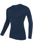 Women's Comfortable Compression T-Shirt Long Sleeve Workout Baselayer Athletic Top Women's Activewear