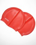 Silicone Swim Cap – Red