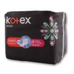 Kotex Maxi Pads With Wings Super Flow 8 Pack