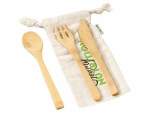 Okiyo Nakama Bamboo Cutlery Set - Natural