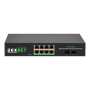 DUX1010GEPF 10 Port Gbe With 8-PORT Poe+ Gigabit Ports And 2 X Sfp Uplink Ports Unmanaged Switch