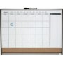 Nobo Small Magnetic Whiteboard Planner With Cork Notice Board 585 X 430MM