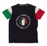 Vialli Lucas Mens T-Shirt Navy