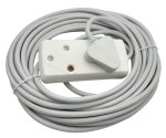 United Electrical 10M Extension Cord With Two-way Multi-plug Lead