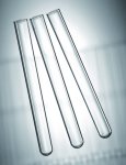 Scherf Test Tubes 100 16 Mm Wall 0.5-0.6 Mm Boro 5.1 Glass With Rim Round Bottom Pack Of 100
