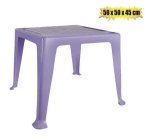 Table Kiddies 50X50X45CM Purple