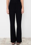 Bootleg Trousers - Black