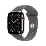 Apple Watch Series 11 Gps+cellular 46MM Natural Titanium Case With Stone Grey Sport Band – M l