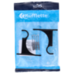 Black Plastic Single Bracket 25MM