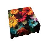 Happy Barberras Square Tablecloth
