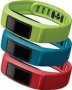 Garmin Serenty Small Watch Bands For Vivofit 2 Smartwatches 3-PACK Red Blue & Green