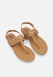 Madison Jayzee Ankle Strap Sandal - Tan