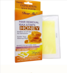 Honey Hair Removal Wax Strips 1 Box - 20 Pieces