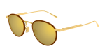 BOTTEGA Sunglasses Mens In Gold Gold BV1389S-004 - Gold Onesize