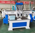 High Wood Machine Double Head Speed Cnc Router Carving