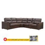 Lounge Suite Manhattan Corner Brown