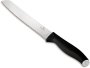 1 Piece Stainless Steel Bread Bread Knife 20 Cm - Black Silver Collection