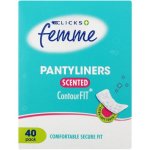 Clicks Femme Pantyliners Scented 40 Liners