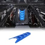 Fgtagtal Engine Shroud Cover Panel Trims Cover Compatible With Chevrolet Corvette C8 2020-2025 Abs Engine Compartment Panel Prot
