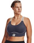Women's Project Rock Infinity Mid Sports Bra - Tempered Steel XL