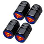 Superman Logo Metal Tyre Valve Cap Set - Pack Of 4