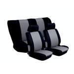 STINGRAY 6PCE Espada Car Seat Cover Grey
