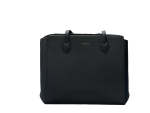 Chrisbella Elegant Structured Office Bag- Black