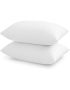 Bell Quilted Pillows 2 Pack Hotel Quality Bed Pillows With Soft Hollowfibre Filling Hypoallergenic & Dust Mite Resistant Supportive For Back Side & Stomach Sleepers Pack Of 2
